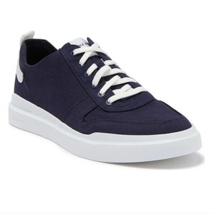Cole Haan Men's Canvas Court Sneakers Marine Blue